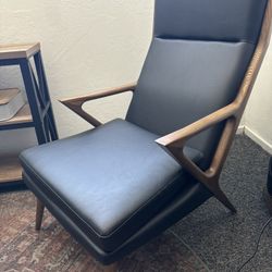 Chair and Ottoman 
