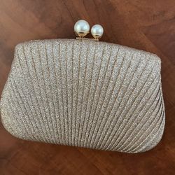 Rose Gold Evening Purse
