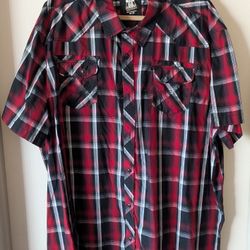 Route 66 Western Style Shirt - 4xl