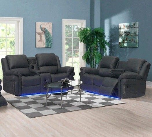 SOFA SET 2PCS RECLINERS