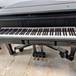 Nordiska Baby Grand Piano | Beautiful High Gloss Polished Ebony