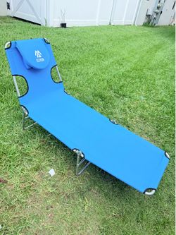 Blue Beach Lounge Chair for Sale