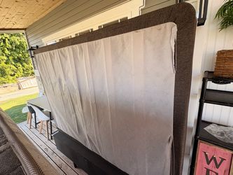 Full size  bed / headboard, bed frame
