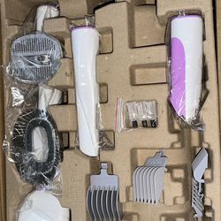 Grooming kit and vacuum cleaner for dogs And Cats 