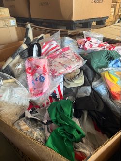 Wholesale!!! Pallet for About 500pcs Clothing in various styles