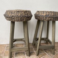 Wicker Stools