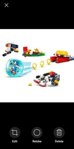 LEGO Sonic's Campfire Clash Building Set - NIB