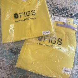 Figs Lifesaver Yellow Scrubs 