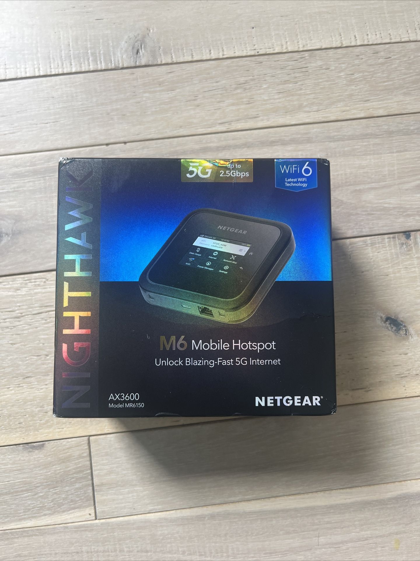 NETGEAR Nighthawk M6 5G Wi-Fi Mobile Hotspot Router - (MR6150-100NAS)