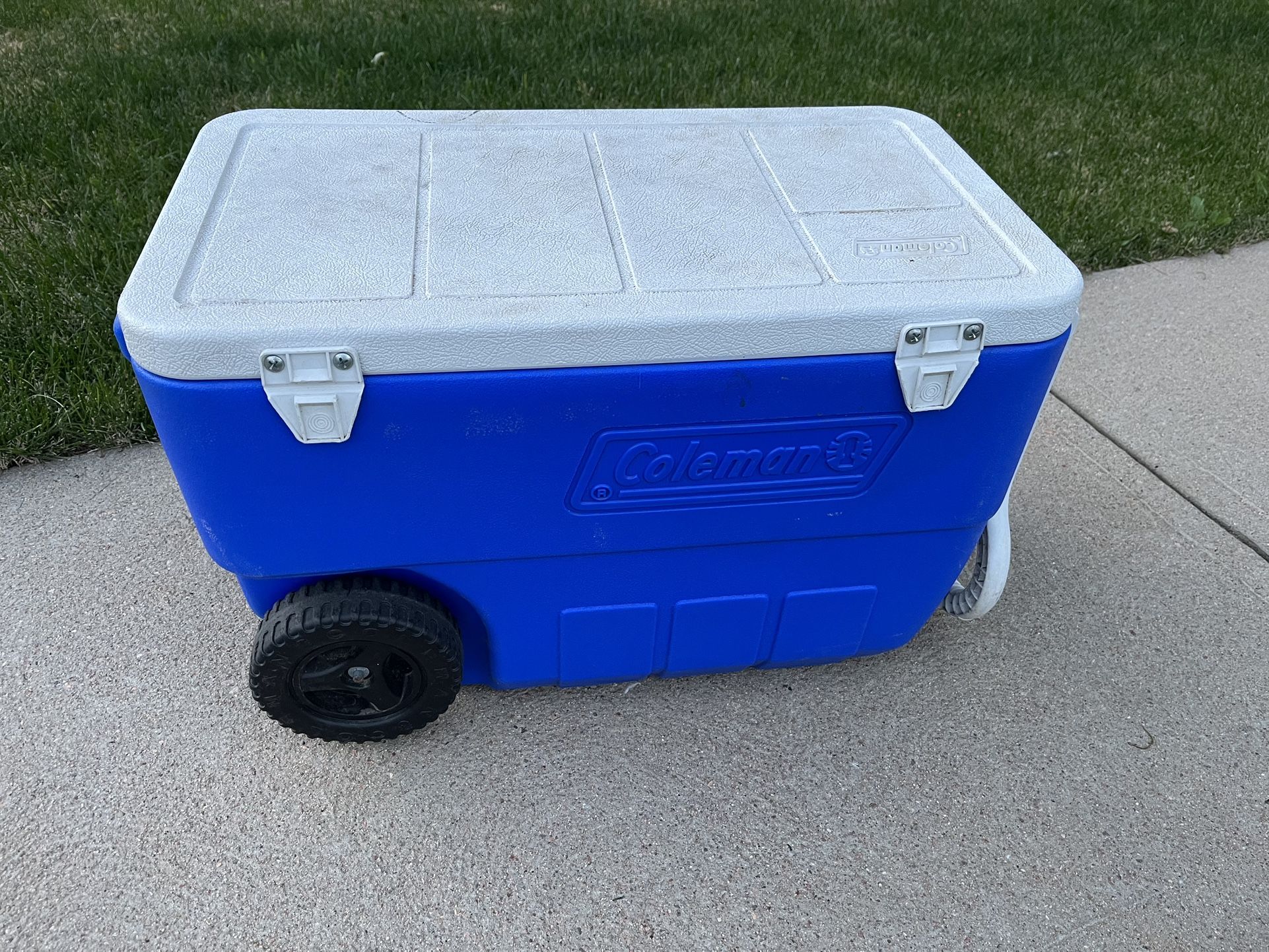 Blue Coleman Cooler