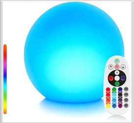 Cordless color changing globe