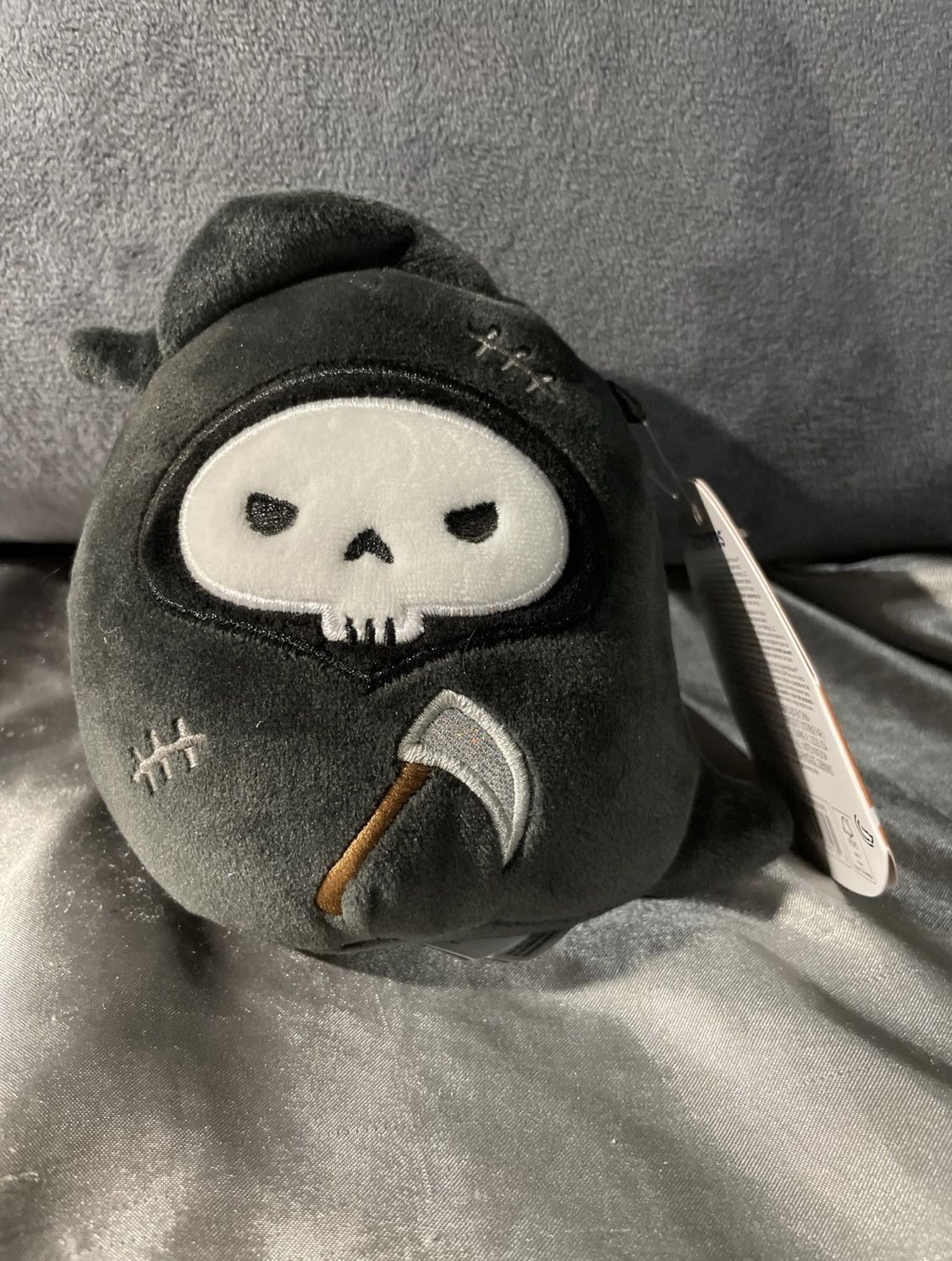 Squishmallow Otto The Grim Reaper 4.5” Rare HTF