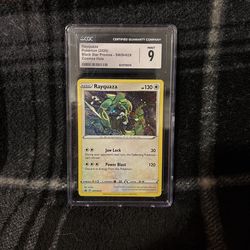 Cgc 9 Black Star Promo Rayquaza 