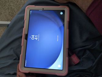 Samsung Galaxy Tab A9+ with Pink Case