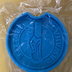 Seattle Seahawks car coaster resin mold