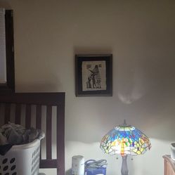 Used Egyptian Papyrus Painting