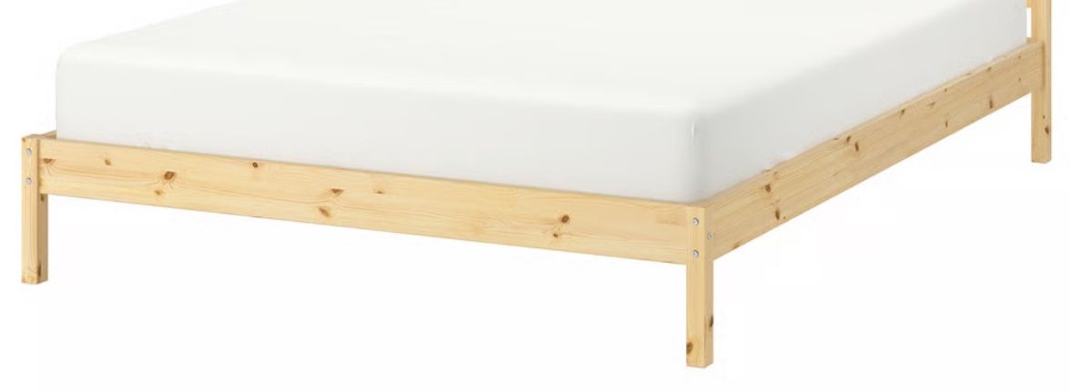 Double Mattress+Reinforced Bed Frame Free 