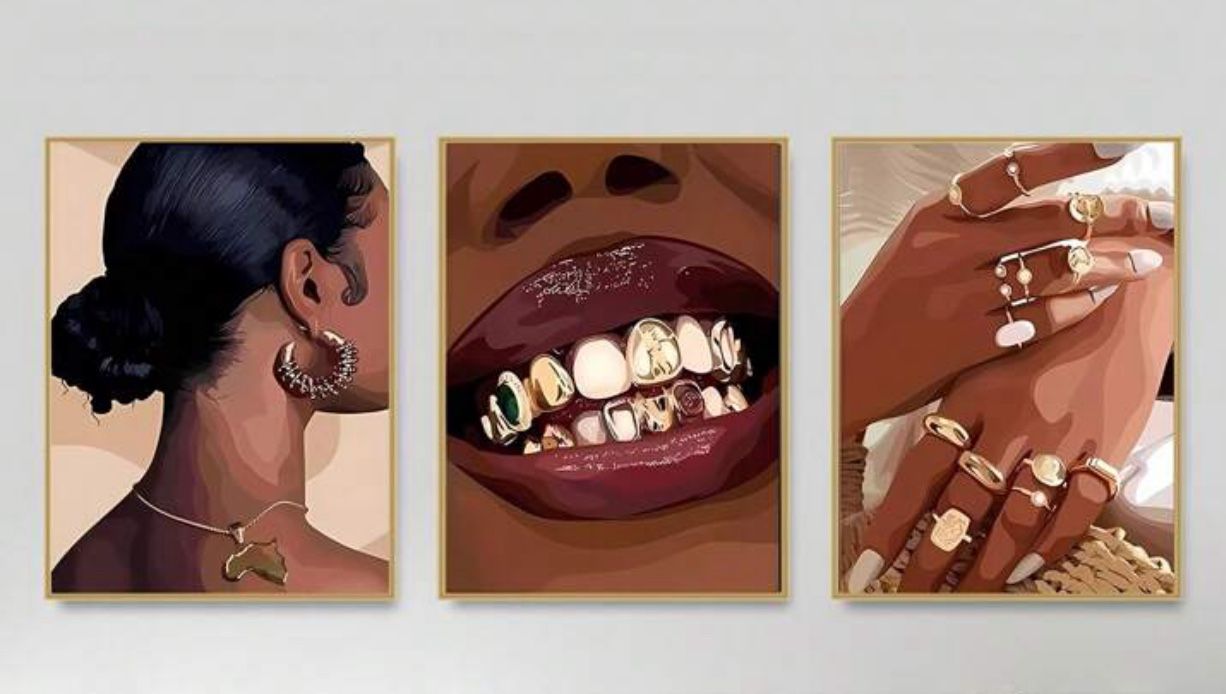 Black Beauty Canvas Posters