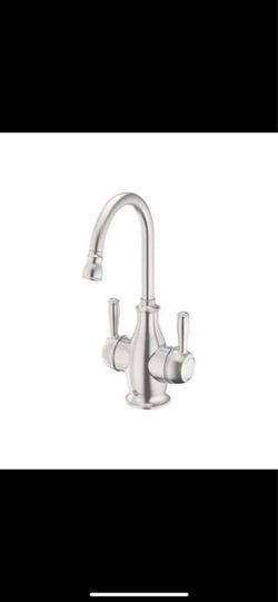 InSinkErator Traditional 2010 FHC2010SS Stainless Steel Hot Cold Faucet Stainless Steel BRAND NEW