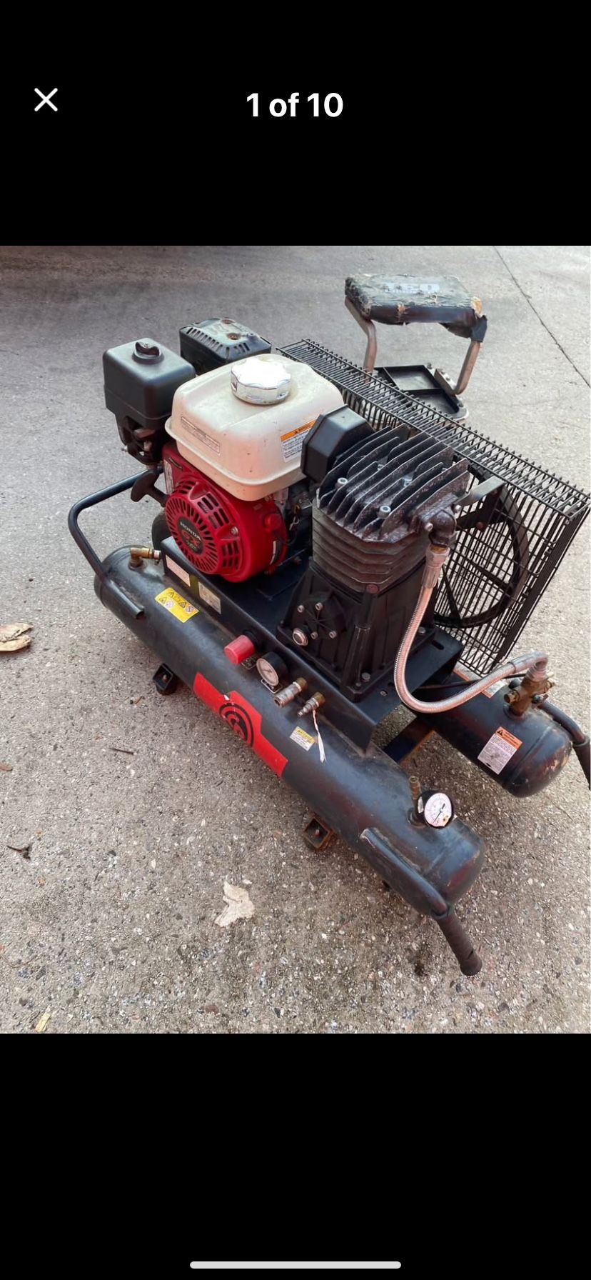 CP wheelbarrow air compressor