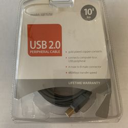 (10 - Ft.) - USB Cable - (New)