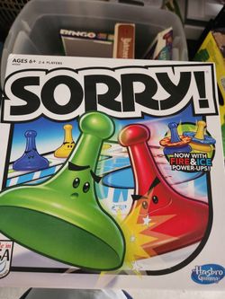 Classic Board Game- Sorry-Fire And Ice Edition 