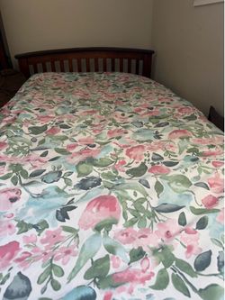Twin size mattress AND frame
