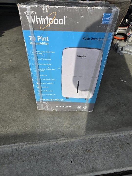 Whirlpool 70 PT With Pump Dehumidifier