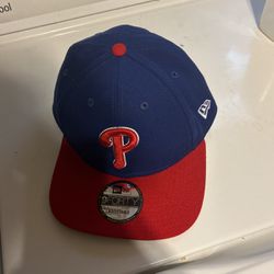 New Era Phillies Baseball Strap Back Fitted Hat