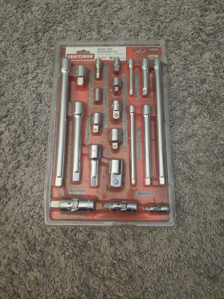 Craftsman 20 Pc Drive Tool Accessory Set