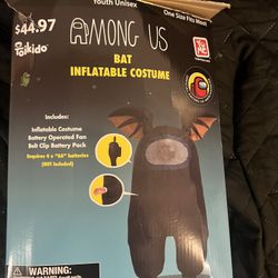 Among Us Bat Inflatable Costume