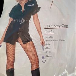 Halloween Police Sexy Women 