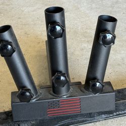 Flag Holder for Tow Hitch Receptacle 