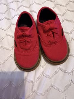 Vans Baby Size 4