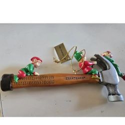 CHRISTMAS 🎄 SEARS CRAFTSMAN HAMMER ORNAMENT 1995
