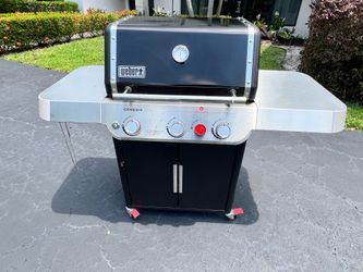Weber Genesis II 3-Burner Gas Grill w/ Sear Zone + Cover