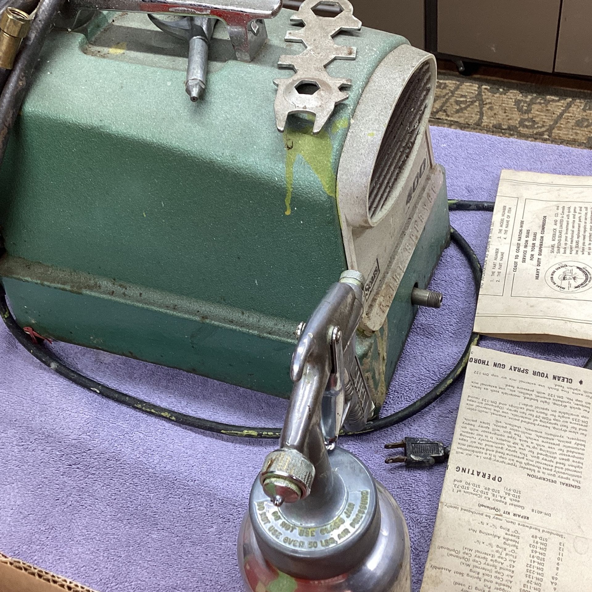 Vintage Sears 400 Paint Sprayer