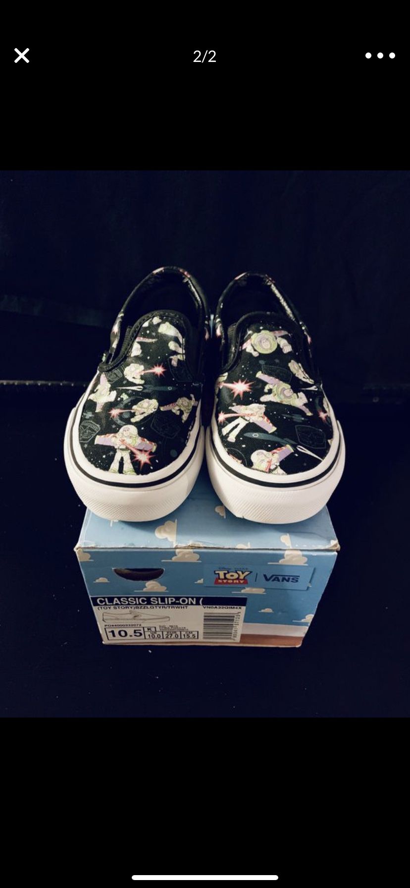 Toy story kid shoes Vans