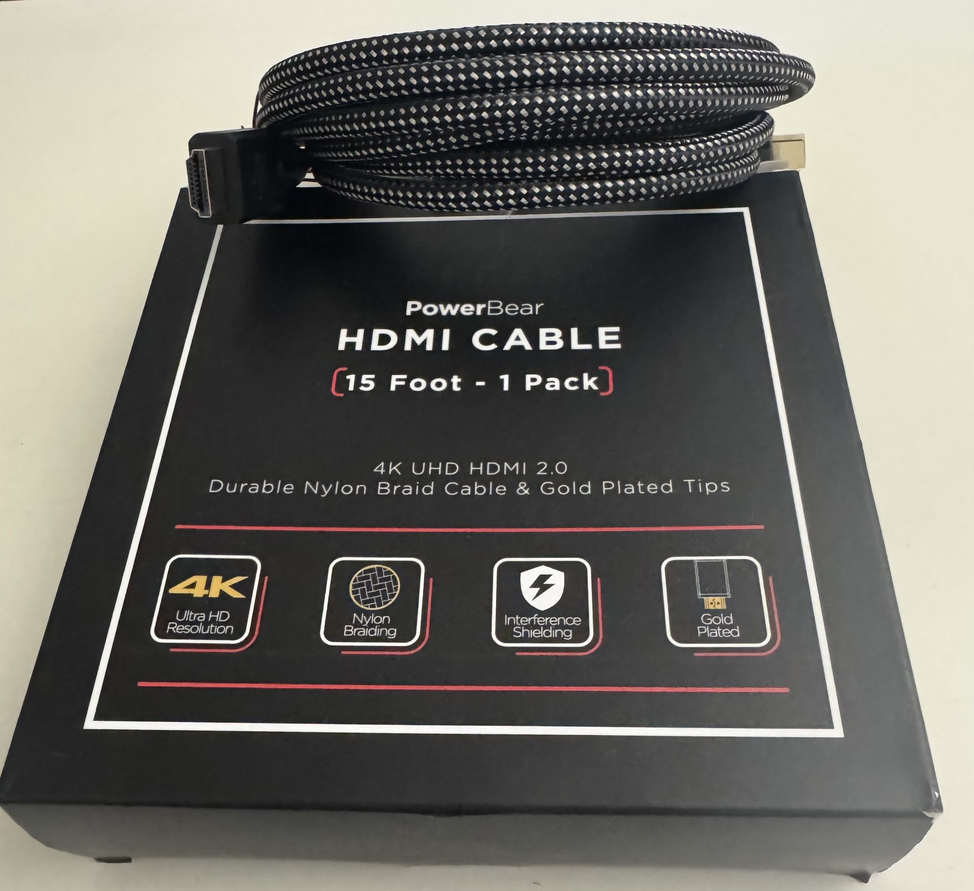 HDM CABLE 15 ft.   New never used