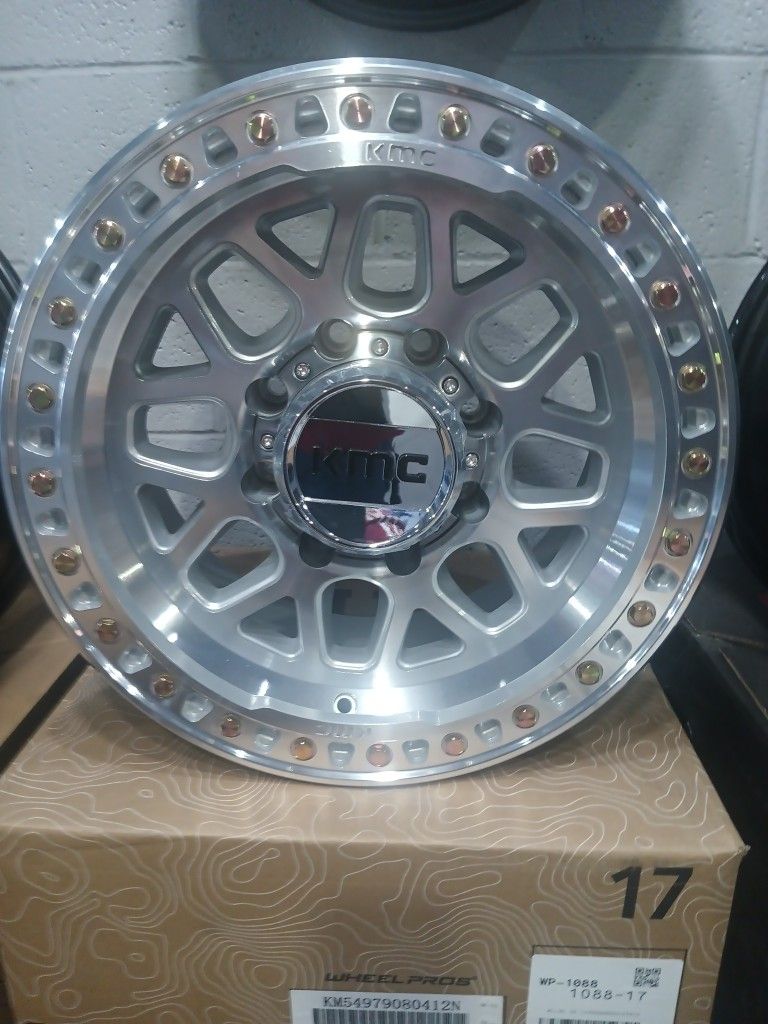 wheels 17 x9 KMC available