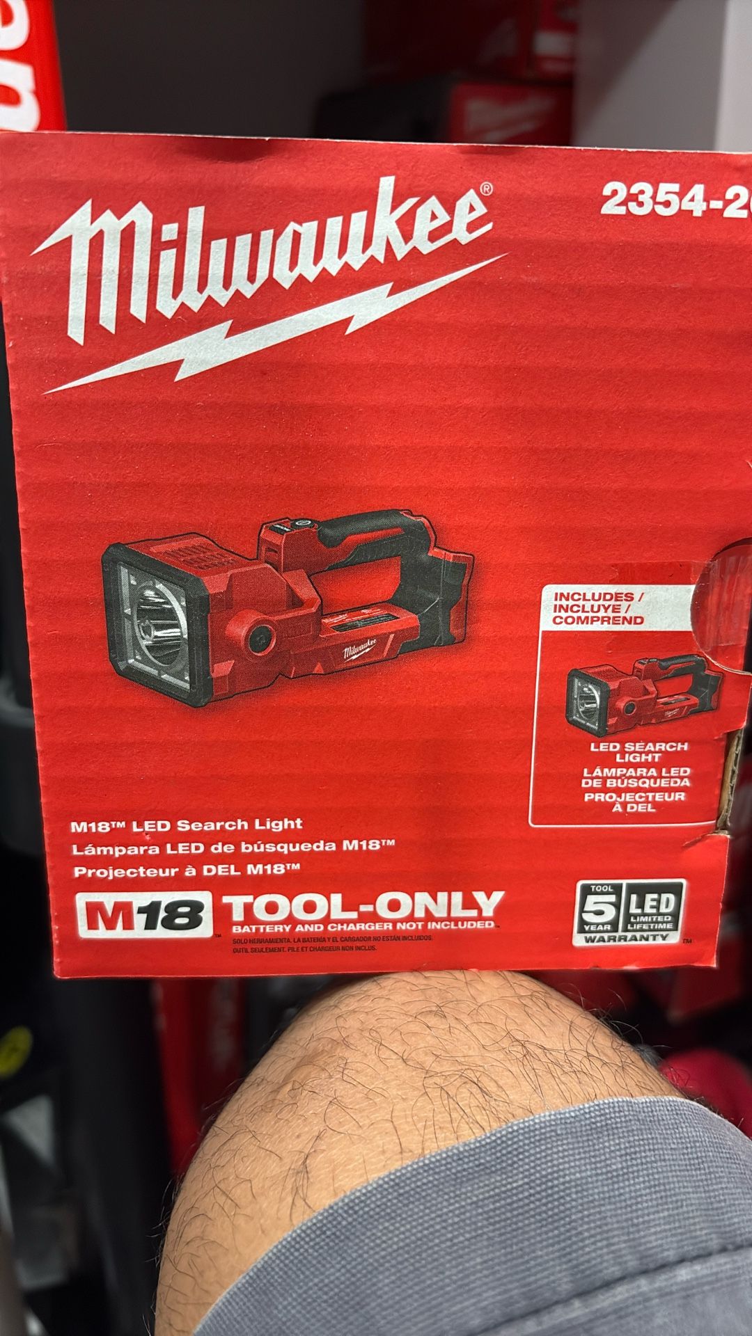 Milwaukee Search Light !