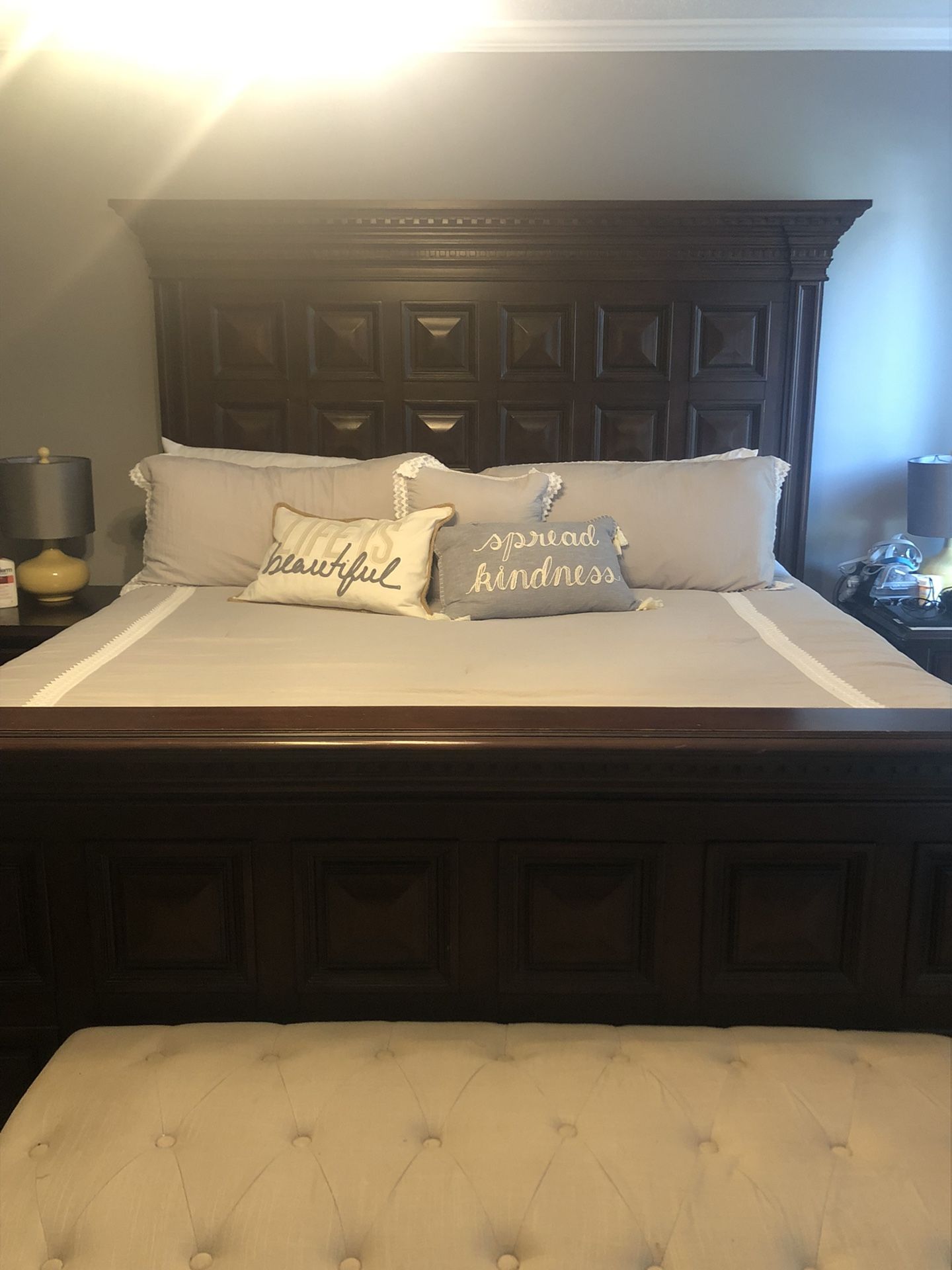 Mahogany King Bedroom Set