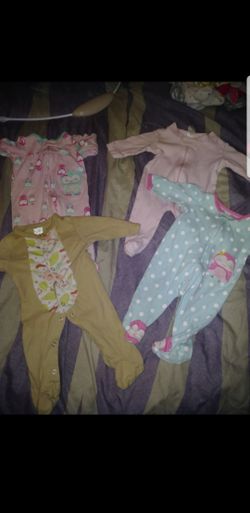 Lots of baby clothes