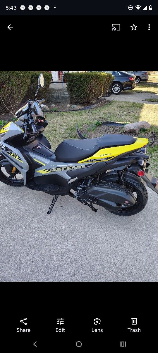150cc Only 500 Miles