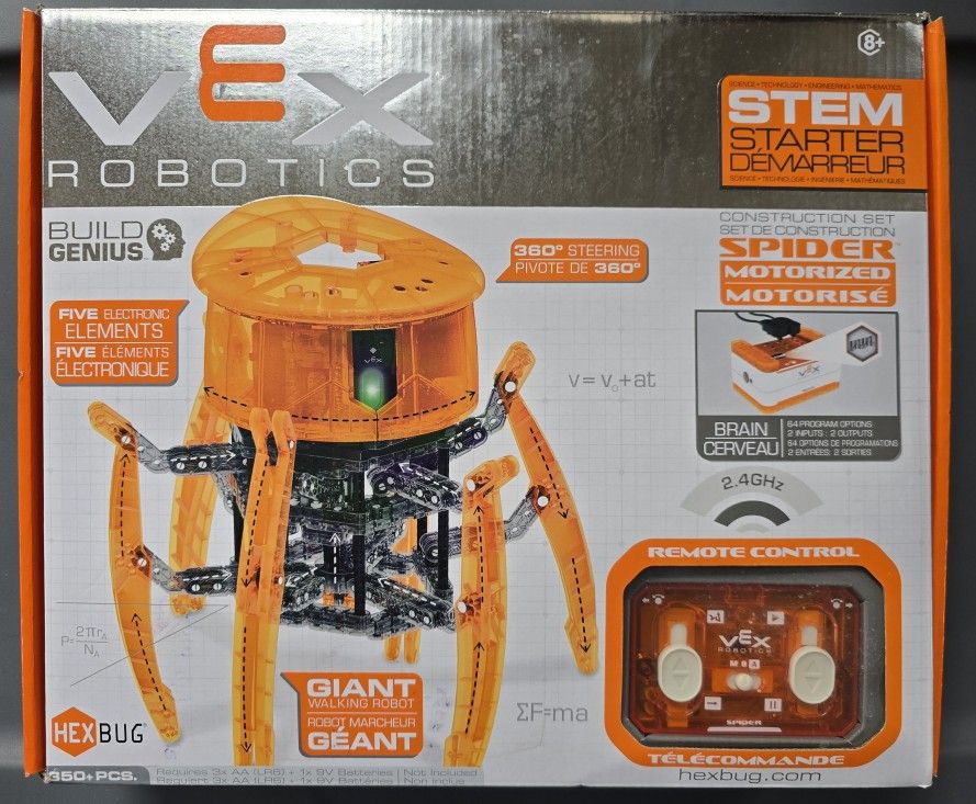 VEX ROBOTICS STEM STARTER SPIDER 