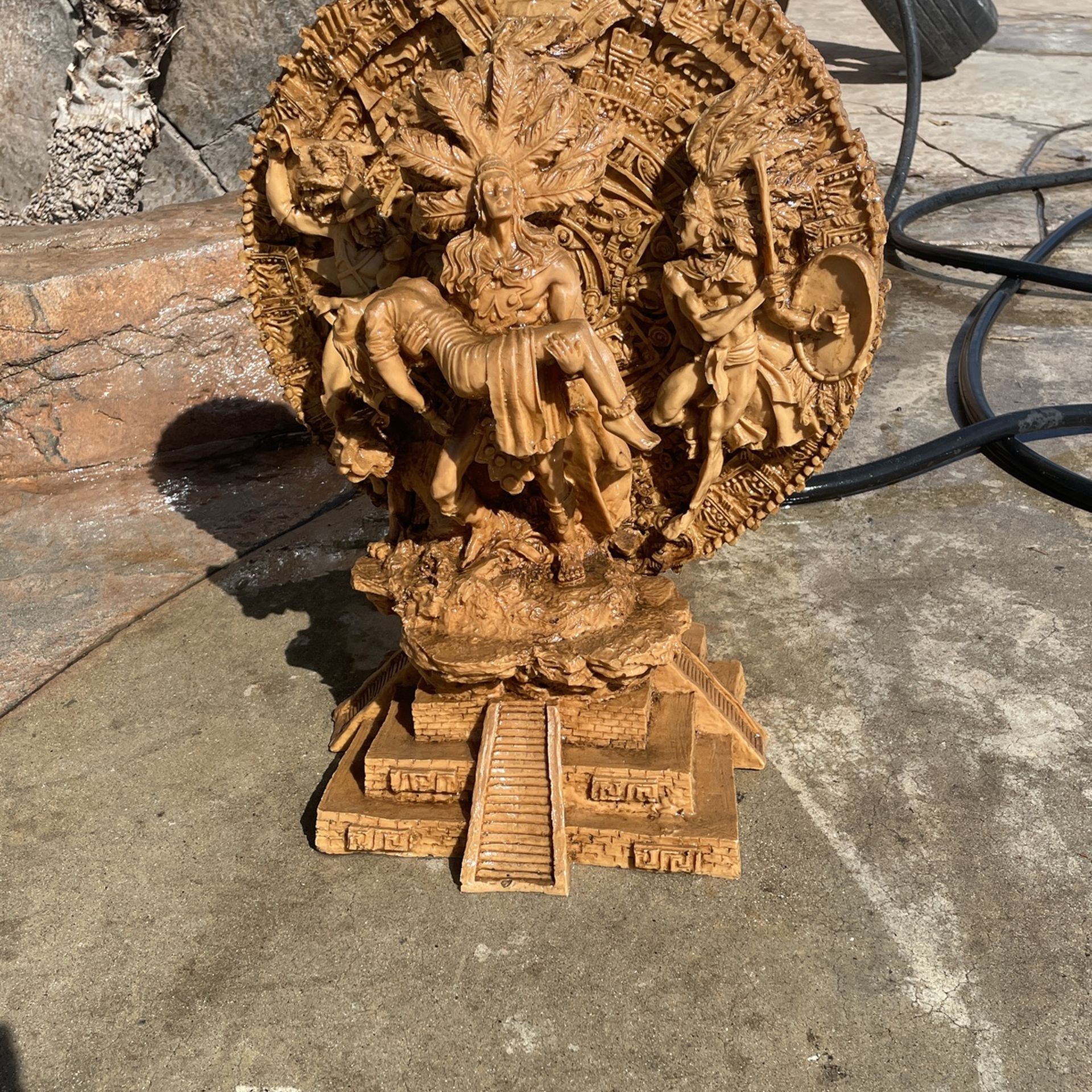 Azteca Estatua Para Oficina