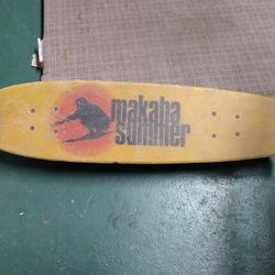 1970s 24 Inch Makaha Summer Skateboard