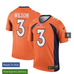 Denver Broncos Russell Wilson stitched jersey size 2xl
