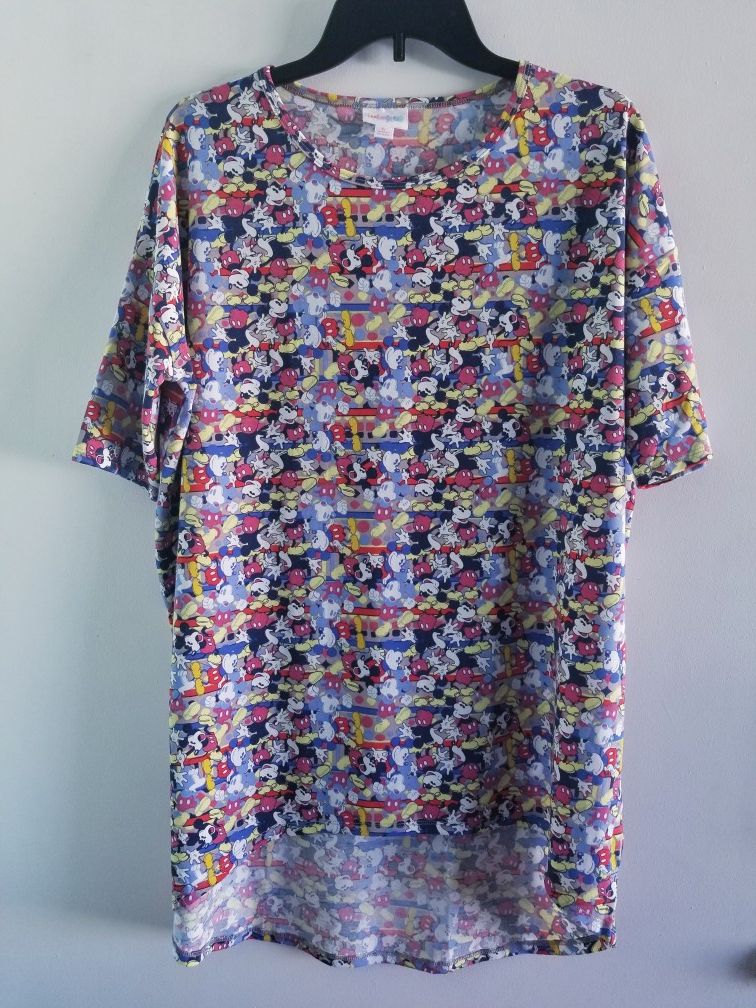 Lularoe Mickey Mouse Blouse
