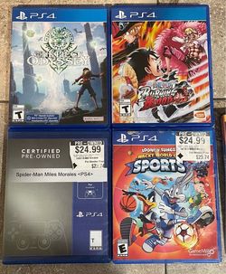 Video games PS4 , GameCube
